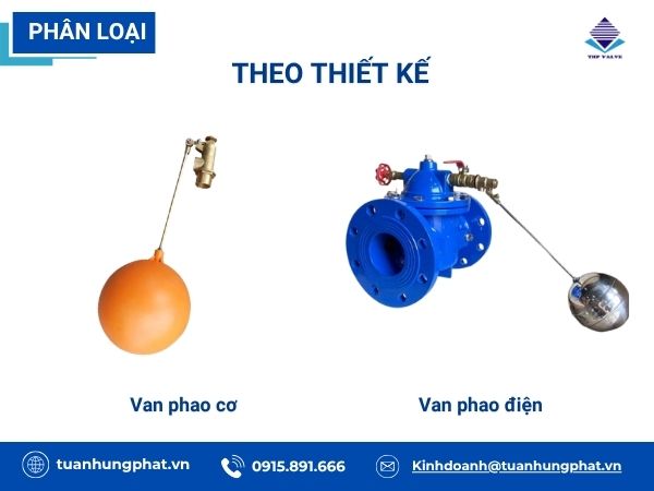 van phao bể nước