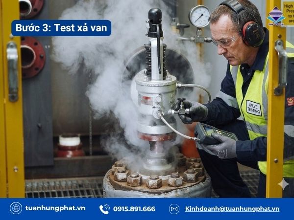 Cách kiểm tra van an toàn
