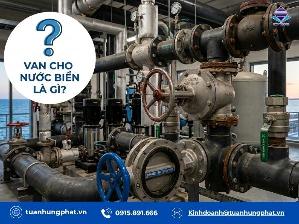 van cho nước biển