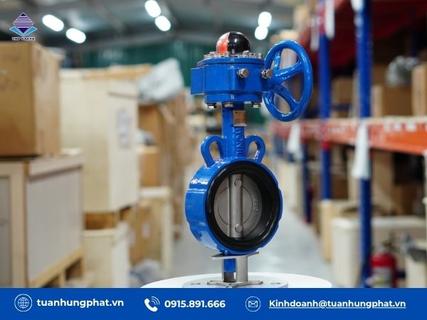 Các loại van bướm phổ biến