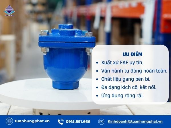 Van xả khí FAF