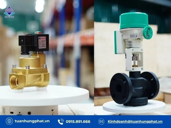 Van điện từ - Van cầu on/off
