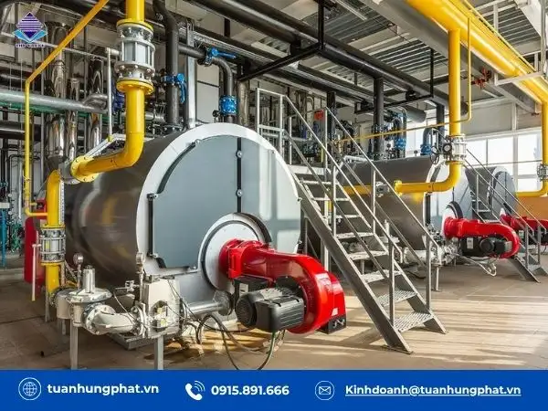 Ứng dụng thực tế của van cho nồi hơi công nghiệp