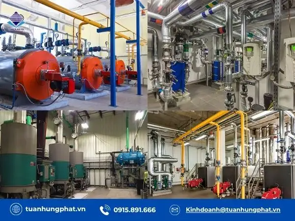 Van cho nồi hơi công nghiệp