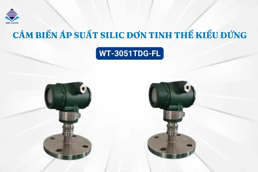 Cảm biến áp suất silic đơn tinh thể kiểu đứng WT-3051LTW