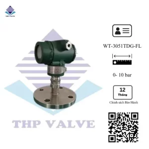 Cảm biến áp suất silic đơn tinh thể kiểu đứng WT-3051LTW