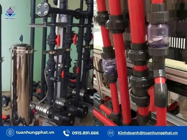Kinh nghiệm chọn van 1 chiều nhựa PVC chính xác, phù hợp cho hệ thống