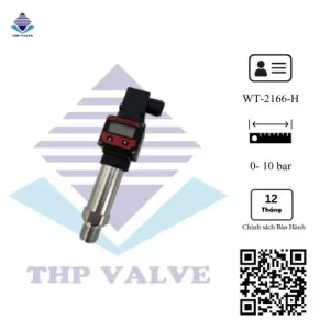 Cảm biến áp suất cỡ nhỏ có màn hình Woteck WT-2166-H
