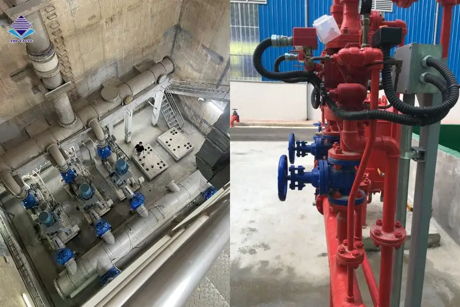 Ứng dụng thực tế van cổng gang trong các hệ thống