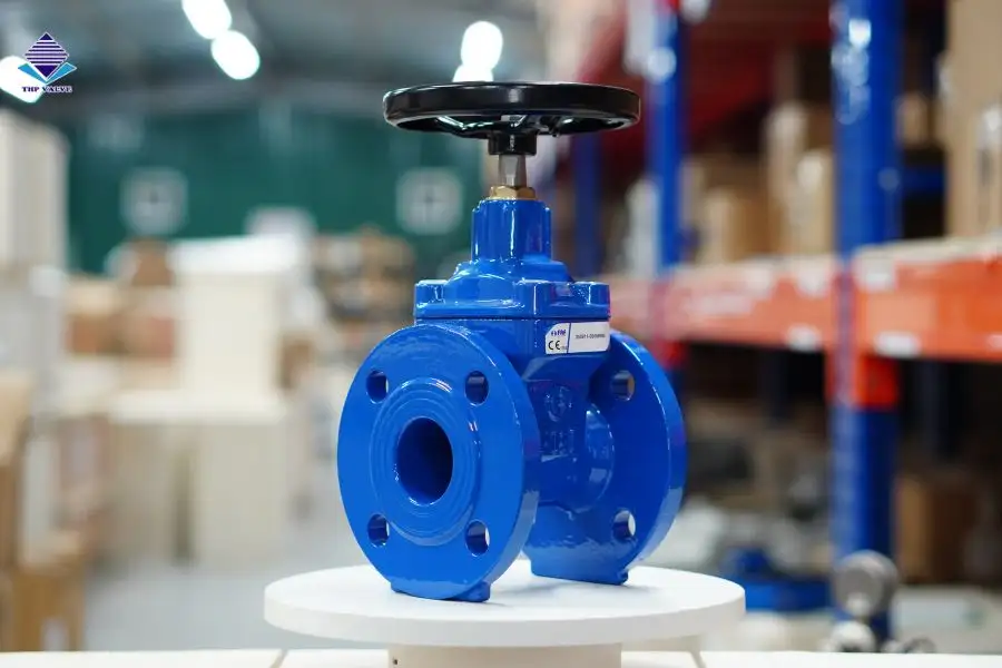 Van cổng gang lắp bích chắc chắn, chịu áp lực cao