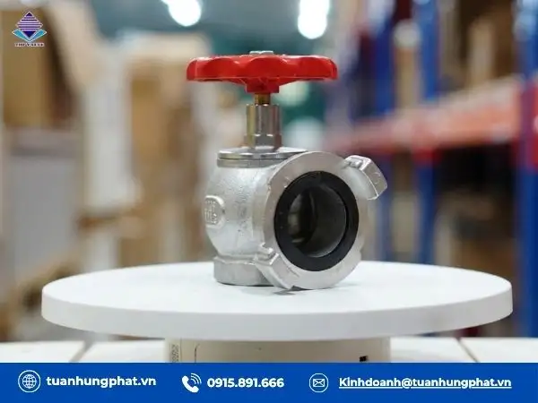 Van góc chữa cháy inox