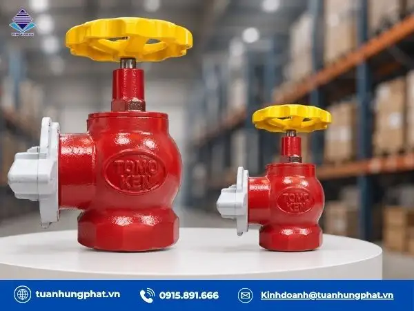 Van góc chữa cháy Tomoken