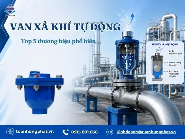 Van xả khí tự động 