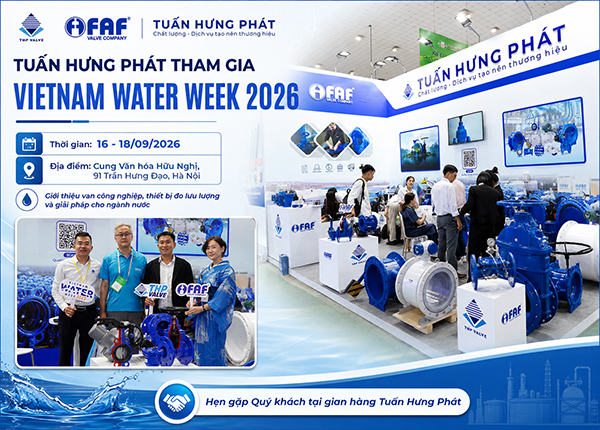 Tuấn Hưng Phát tham gia triển lãm Vietnam Water Week 2026