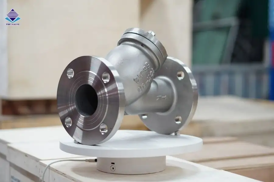 Y lọc inox nối bích