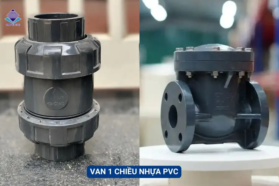 Van 1 chiều nhựa PVC