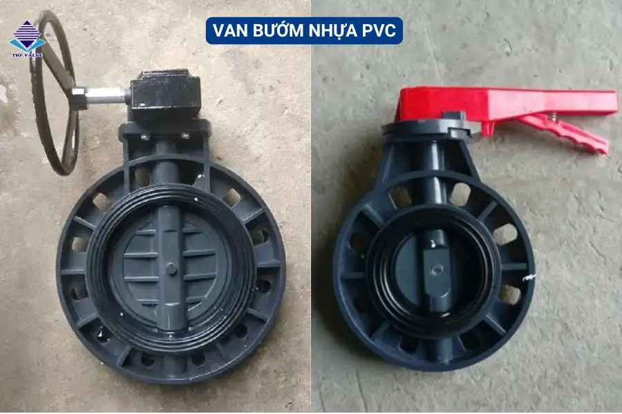 Van bướm nhựa PVC