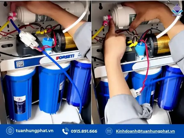 Cách kiểm tra van 1 chiều máy lọc nước xem có hư hỏng không