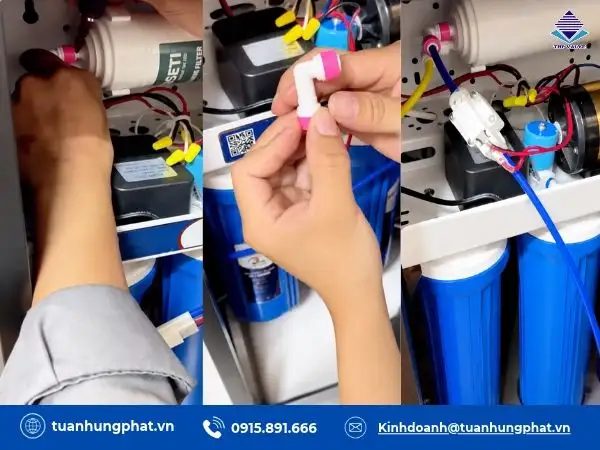 Cách thay thế van 1 chiều máy lọc nước chính xác, đúng kỹ thuật tại nhà