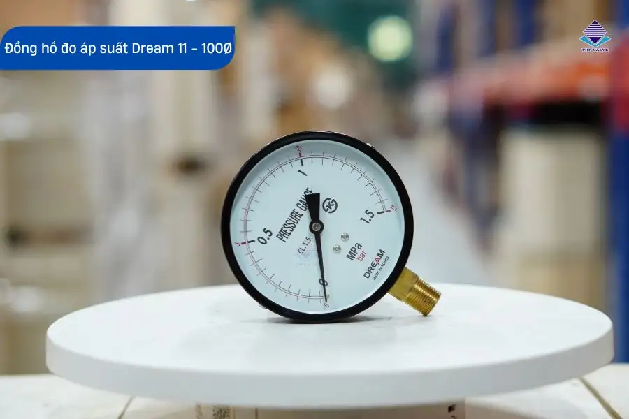 Đồng hồ đo áp suất Dream 11 100Ø
