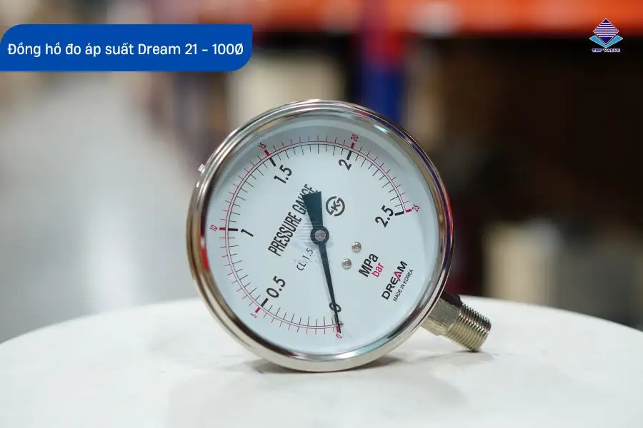 Đồng hồ đo áp suất Dream 21 100Ø