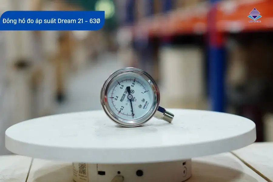 Đồng hồ đo áp suất Dream 21 63Ø