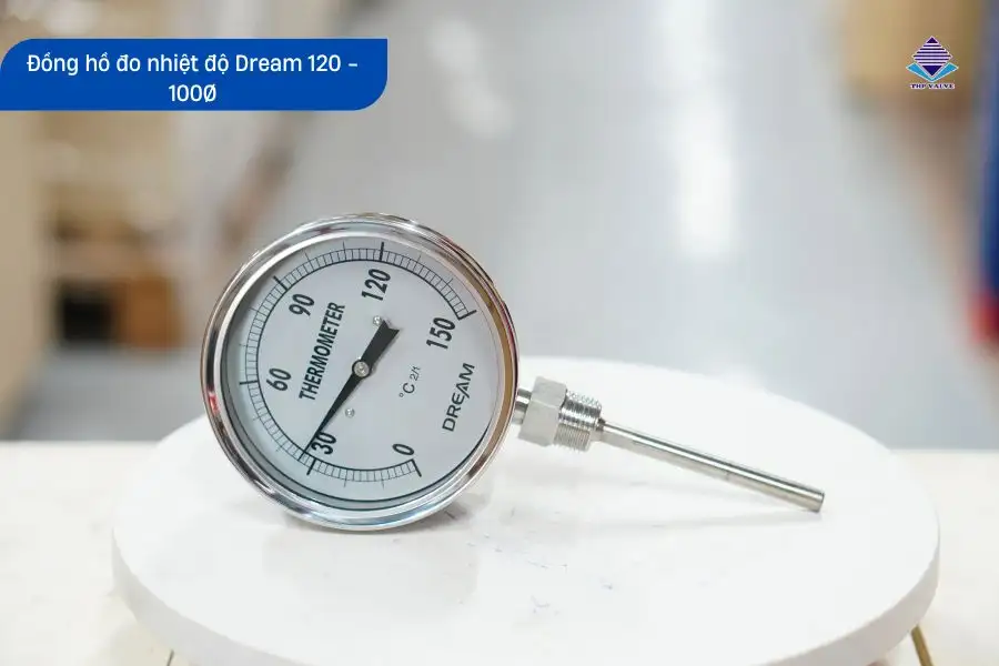 Đồng hồ đo nhiệt độ Dream 120 chân đứng