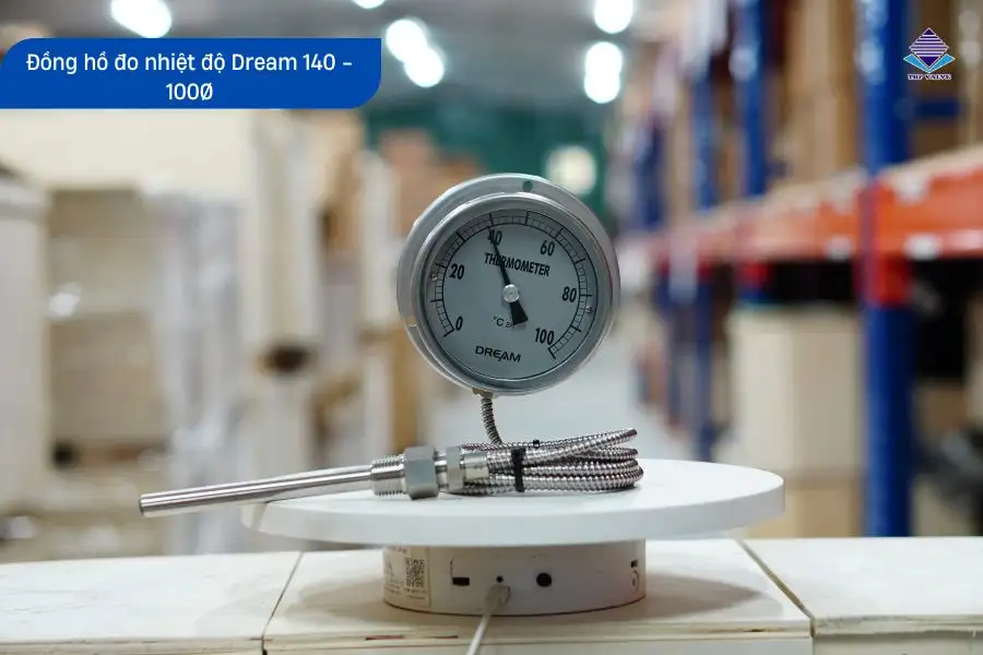 Đồng hồ đo nhiệt độ Dream 140 dạng dây
