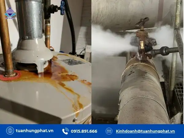 Hậu quả của tình trạng van bị rò rỉ
