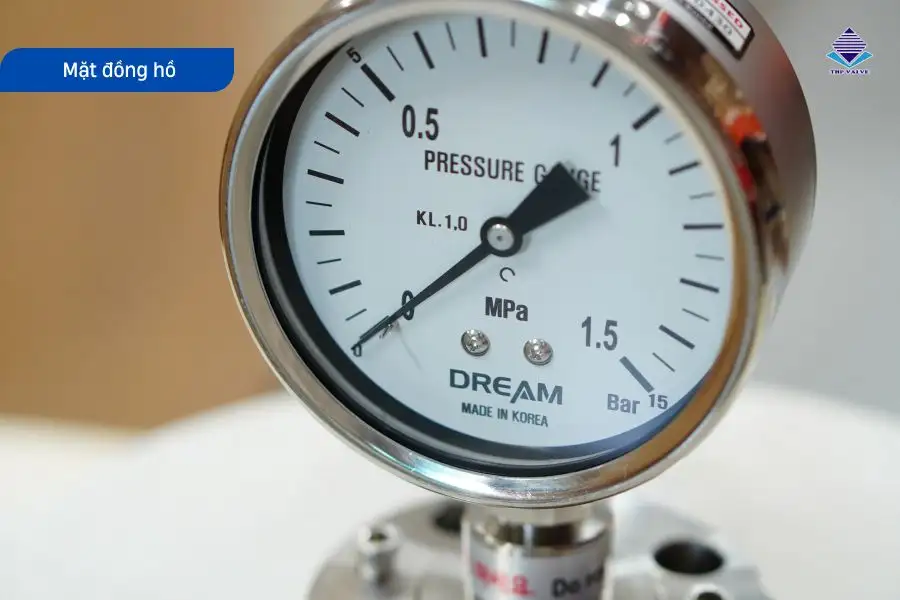 Mặt đồng hồ đo áp Dream 52