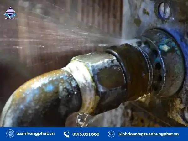 Lắp đặt van sai kỹ thuật, không làm kín hiệu quả