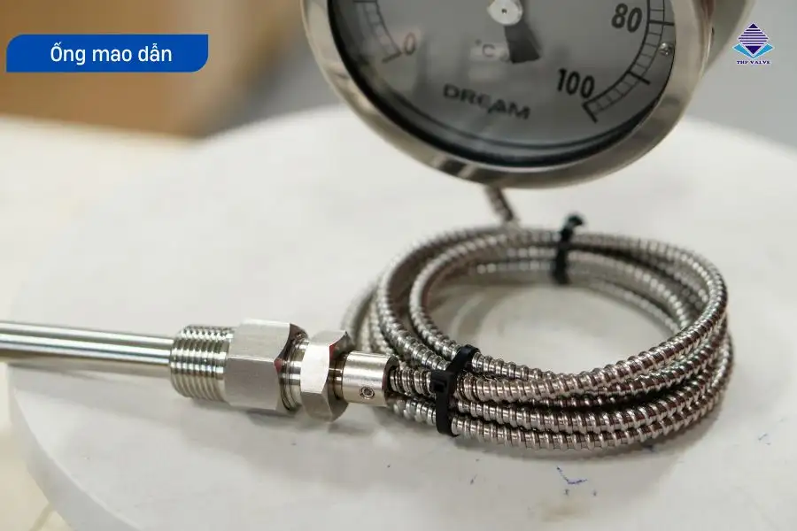 Ống mao dẫn đồng hồ đo nhiệt Dream 140