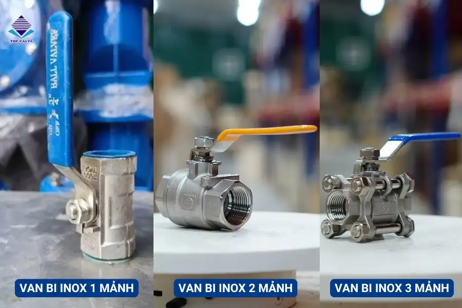 Phân loại van bi inox theo kết cấu van