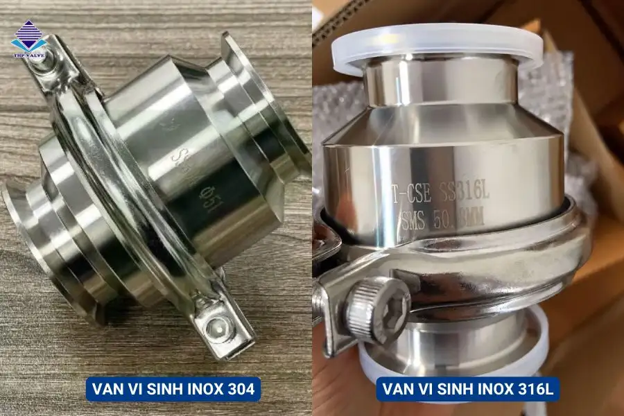 Van vi sinh inox 304 - Van vi sinh inox 316L