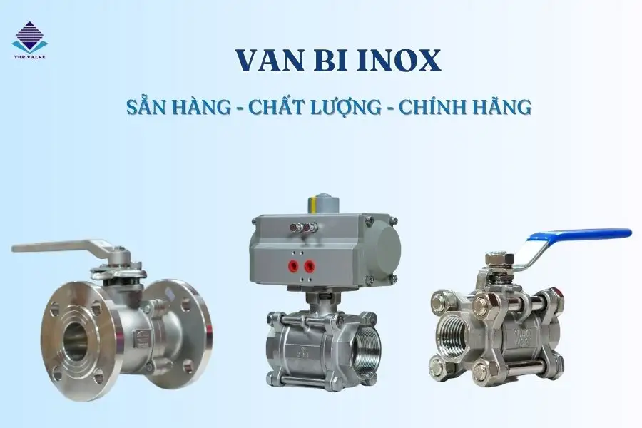 Van bi inox được chế tạo bằng vật liệu inox chống ăn mòn tốt, độ bền cao