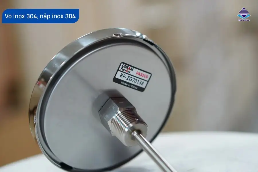 Vỏ ngoài inox 304 đồng hồ đo áp Dream 110